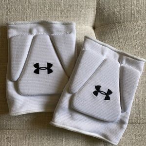 Under Armour White Kneepads